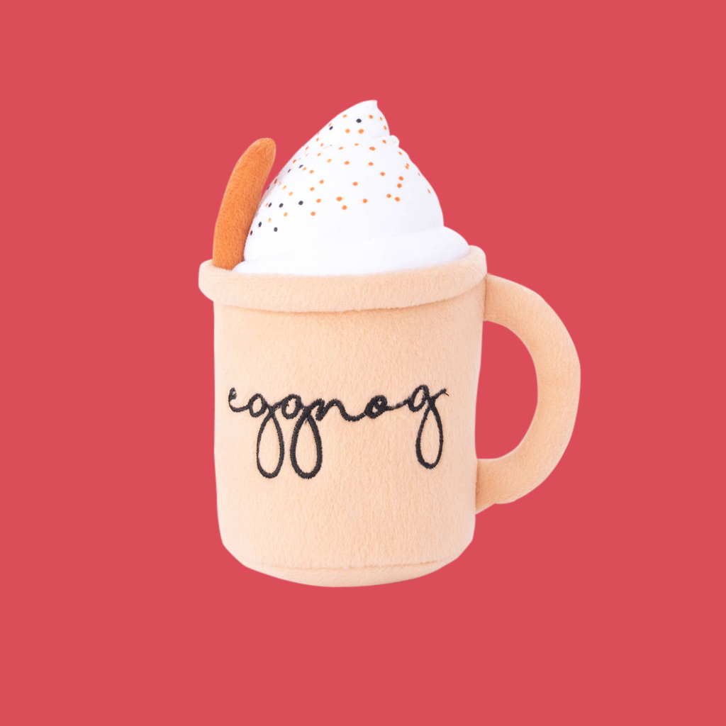 Eggnog Squeaky Toy