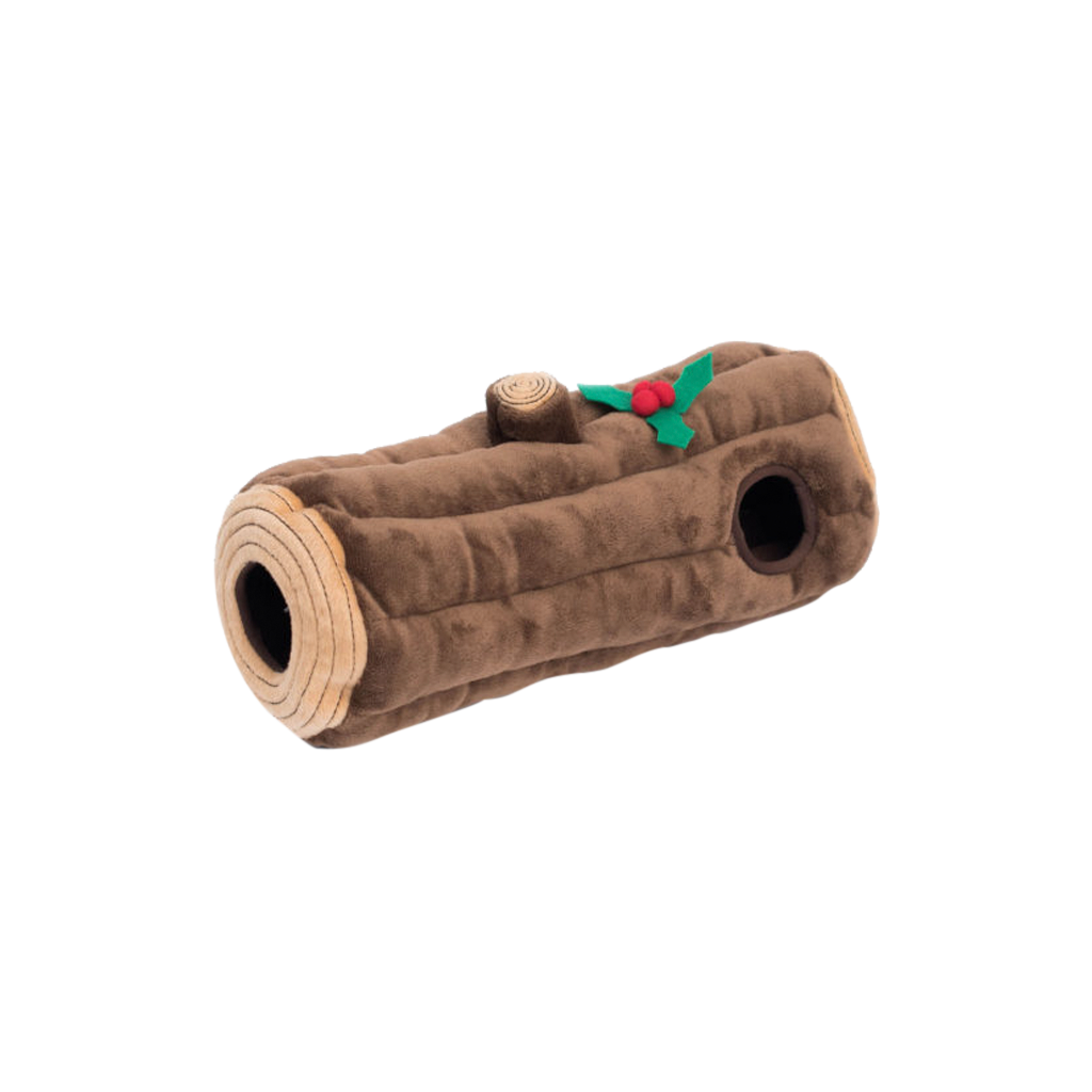 Yule Log Holiday Burrow Toy