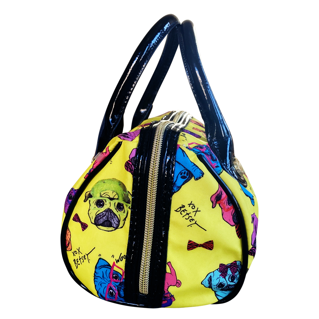 Betsey johnson pug bags hotsell